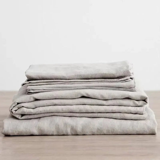 Natural Washed Linen Bedding Dreemy